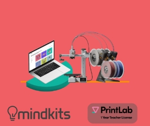 Bambu Lab A1 Mini COMBO 3D Printer + PrintLab Education Bundle 3D Printing,Multi-Colour,DIY Technology,Bambu Lab,Mini Printer,printlab,education bundle,bundle,printlab bundle