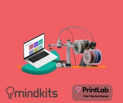 Bambu Lab A1 Mini COMBO 3D Printer + PrintLab Education Bundle 3D Printing,Multi-Colour,DIY Technology,Bambu Lab,Mini Printer,printlab,education bundle,bundle,printlab bundle