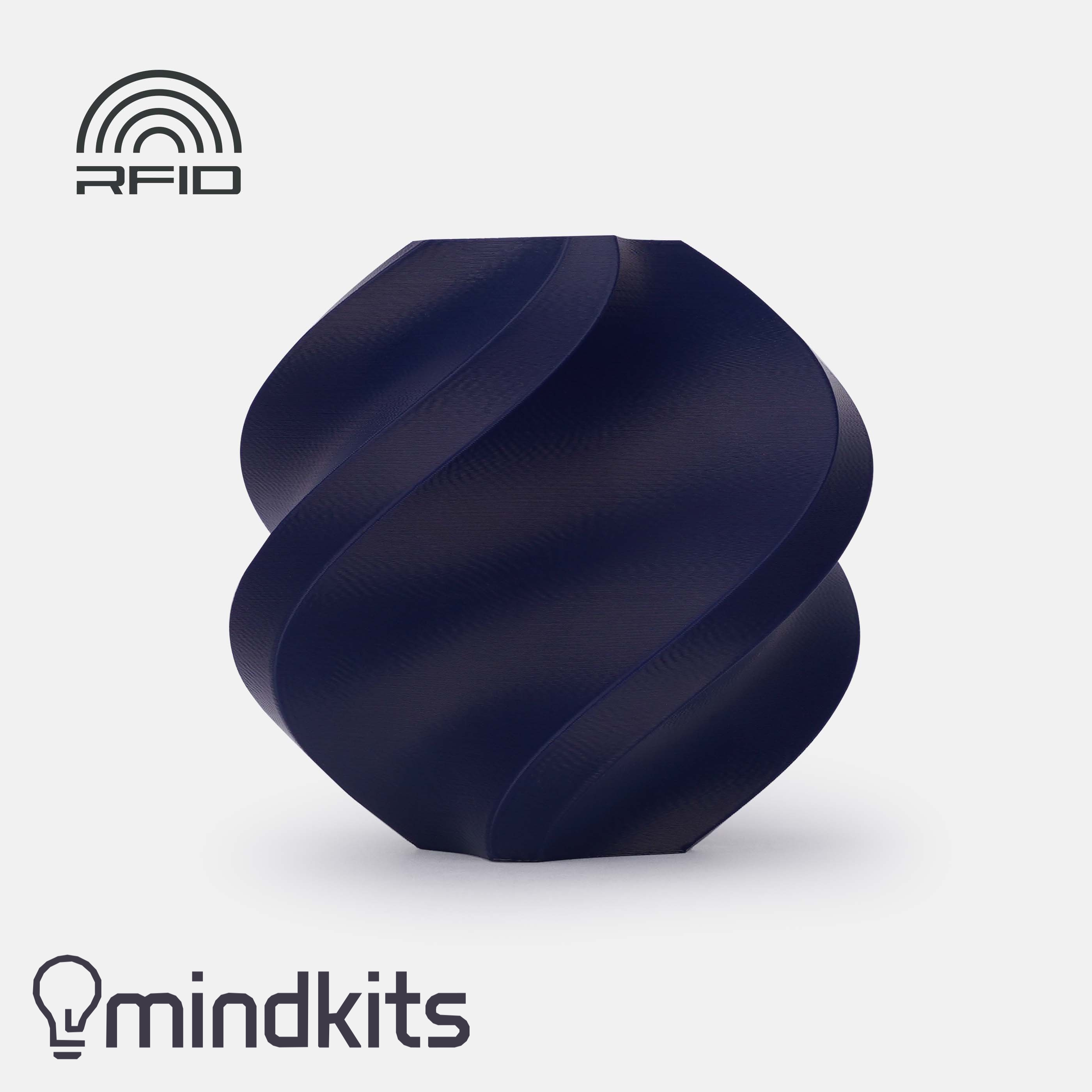 Bambu Lab - ABS - Navy Blue with Bambu Reusable Spool - 1KG