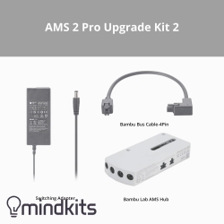 Bambu Lab AMS 2 Pro Upgrade Kit with AMS Hub  Bambu,lab,3D printing,accessories,high flow,build,plate,vision,encoder,smoke,purifier,laser,switching,adapter,upgrade,kit