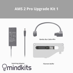 Bambu Lab AMS 2 Pro Upgrade Kit with Filament Buffer  Bambu,lab,3D printing,accessories,high flow,build,plate,vision,encoder,smoke,purifier,laser,switching,adapter,upgrade,kit
