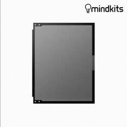 Bambu Lab H2 Series Front Glass Door bambu lab h2,h2d,h2d spare,h2d parts,glass door,h2d glass door,bambu lab fas043,fas043