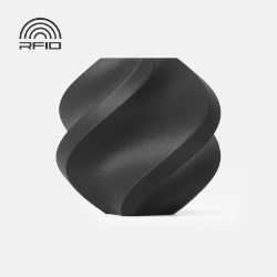 Bambu Lab - PETG-CF - Titan Gray with Bambu Reusable Spool - 1KG 3D Printing,PETG Filament,Carbon Fibre,High Strength,Functional Parts,Bambu Lab,Titan Gray
