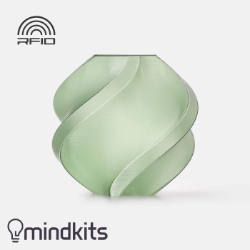 Bambu Lab PETG Translucent - Translucent Olive - Refill - 1kg bambu,lab,3d,printing,petg,translucent,olive,refill,1kg,translucent filament, petg filament,clear petg