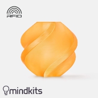 Bambu Lab PETG Translucent - Translucent Orange - with Bambu Lab Reusable Spool - 1kg