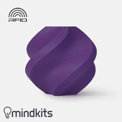 Bambu Lab - PLA-CF - Iris Purple with Bambu Reusable Spool - 1KG - BAM-A50-P7-1.75-1000-SPL