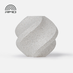 Bambu Lab - PLA Marble - White Marble - with Bambu Reusable Spool - 1KG