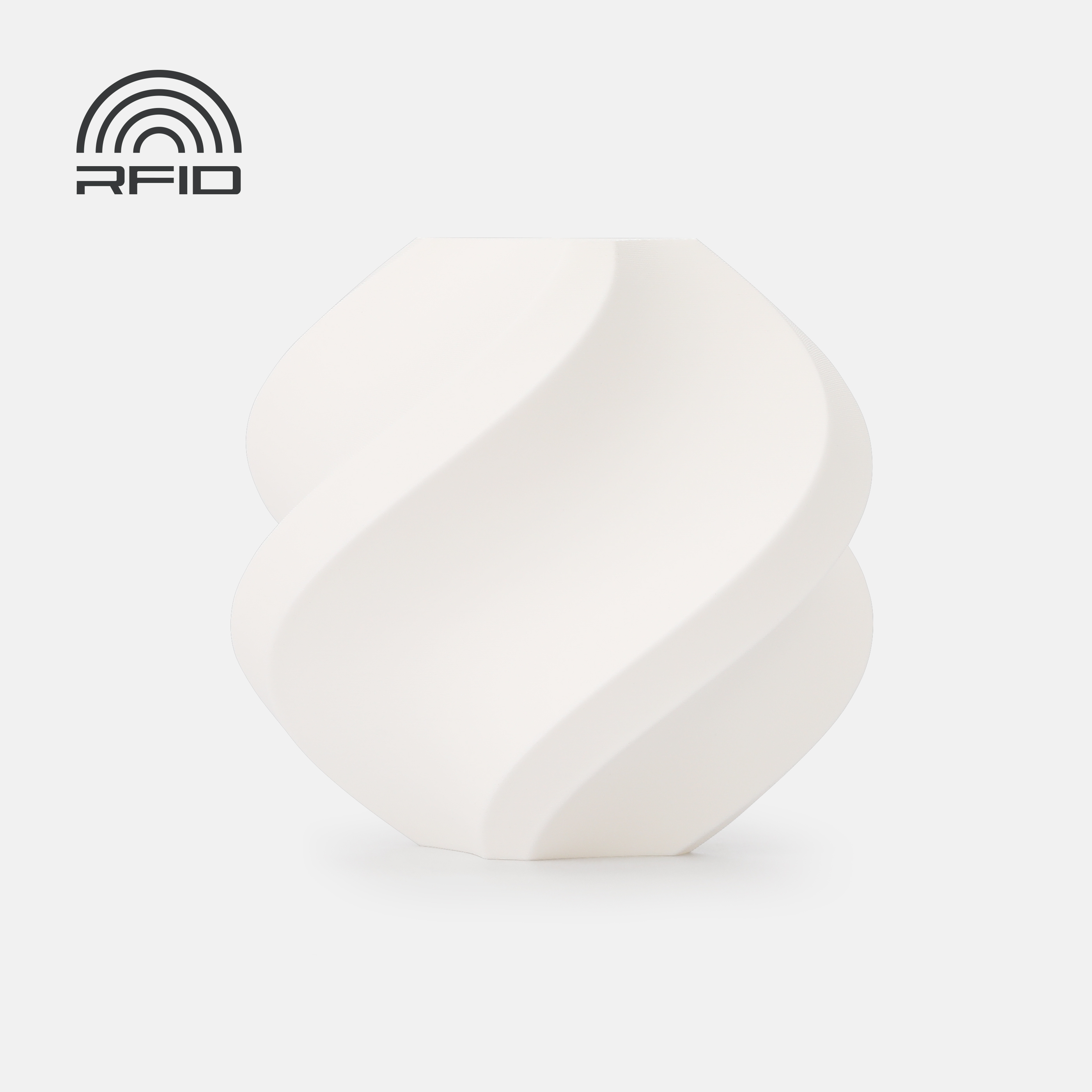 Bambu Lab - PLA Pure - Pure White with Bambu Reusable Spool - 1KG