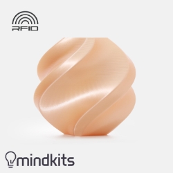 Bambu Lab - PLA Silk+ - Champagne - with Bambu Reusable Spool - 1KG