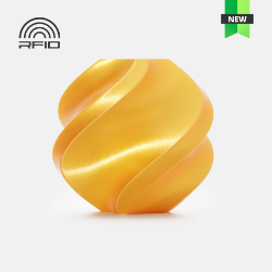 Bambu Lab - PLA Silk+ - Gold - with Bambu Reusable Spool - 1KG