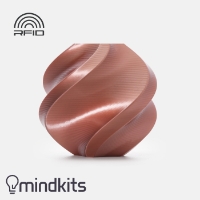 Bambu Lab - PLA Silk+ - Rose Gold - with Bambu Reusable Spool - 1KG