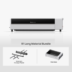 Bambu Lab R1 Long Material Bundle with Riser Base and Automatic Conveyor Feeder