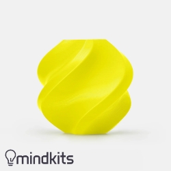 Bambu Lab - TPU 95A HF (with Spool) - Yellow - 1KG 3D Printing,TPU Filament,Flexible Filament,Bambu Lab,High-Speed Printing,Yellow Filament