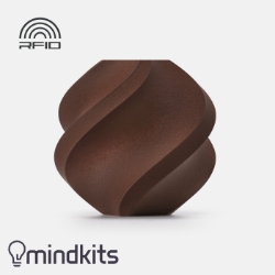 Bambu Lab PLA Wood - Rosewood - with Bambu Reusable Spool 1KG 3D Printing,PLA Wood Filament,Bambu Lab,Rosewood Colour,Reusable Spool,High Quality