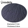 Bulk Blanks Natural Stone Slate Coaster Round 5 pcs.