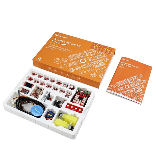 Crowtail Deluxe Kit for Arduino - EL-SEA0003T