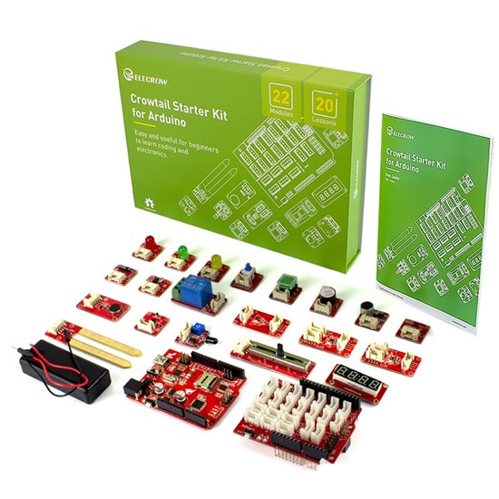 Crowtail Starter Kit for Arduino - EL-SEA0001T