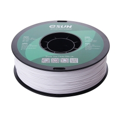 ESUN - ABS filament, 1.75mm, Cold White, 1kg/spool - eSun-ABSP175CW1