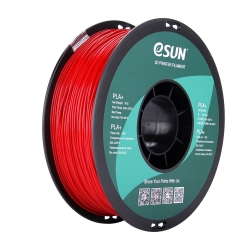 ESUN - PLA+ filament, 1.75mm, Fire Engine Red, 1kg/roll, additional view