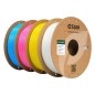 ESUN - PLA+ 1.75mm Filament CMYK Bundle (Cyan + Magenta + Yellow + White colours) 
