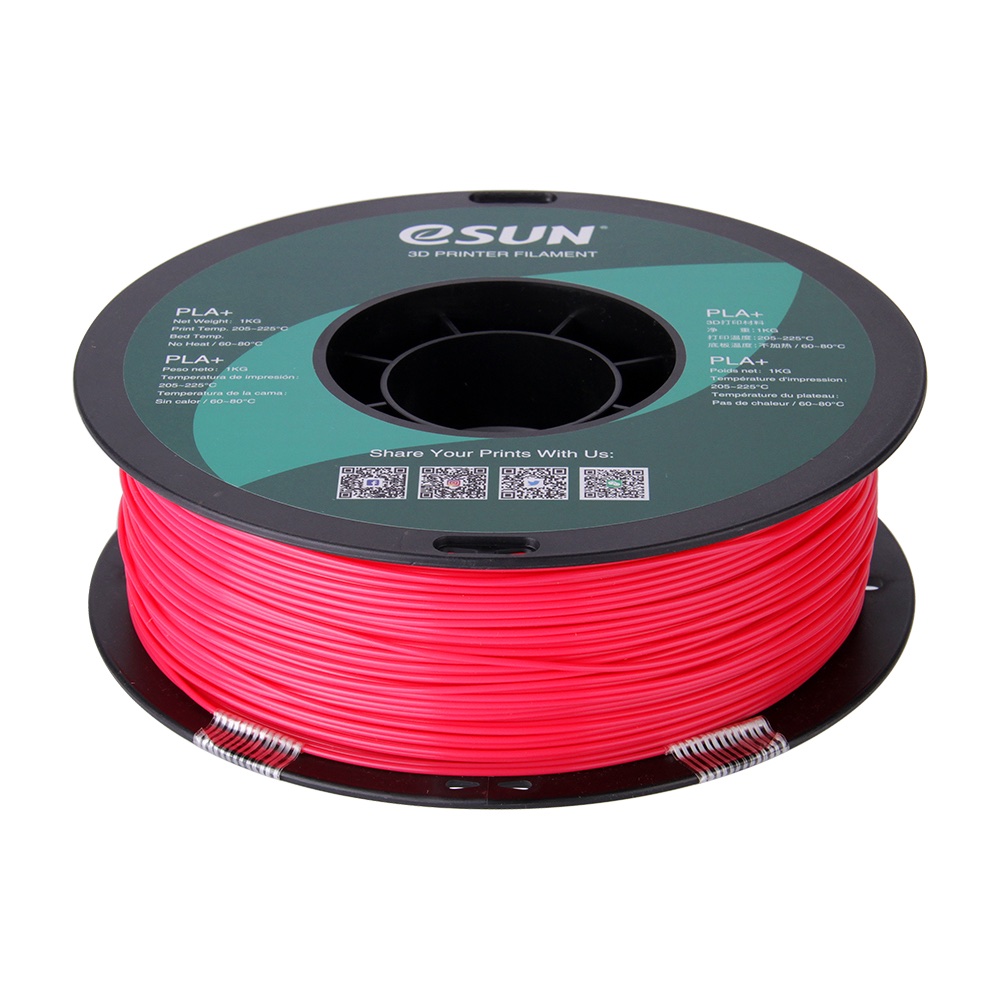 ESUN - PLA+ filament, 1.75mm, Magenta, 1kg/spool
