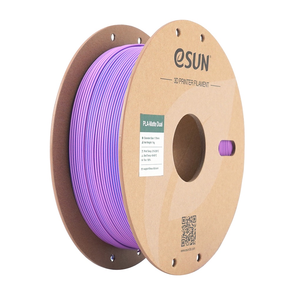 ESUN - ePLA-Matte filament, 1.75mm, Purple Blue, 1kg/roll