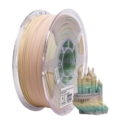 ESUN-ePLA-Matte filament, 1.75mm, Rainbow A, 1kg/roll, alternate view