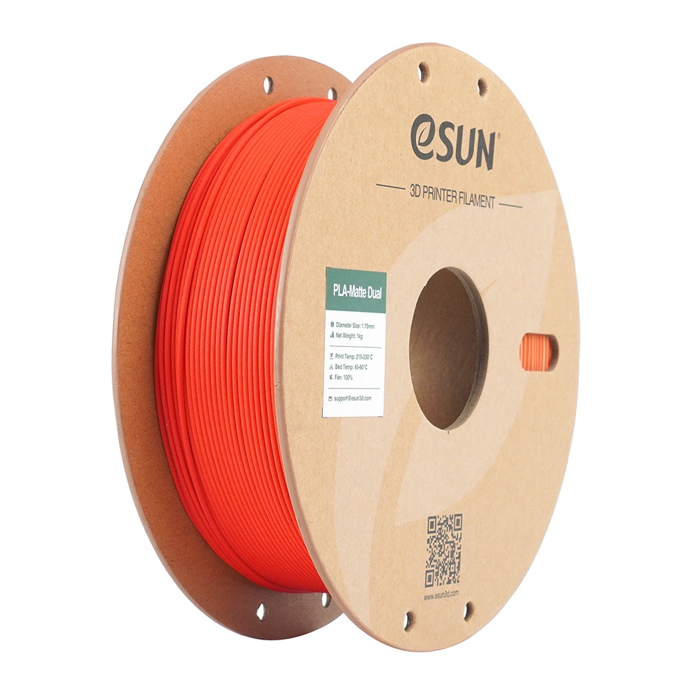 ESUN - ePLA-Matte filament, 1.75mm, Red Yellow, 1kg/roll