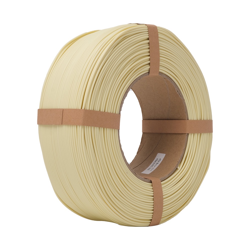 ESUN - ePLA-MatteRefill filament, 1.75mm, Almond Yellow, 1kg/roll, 2PCS