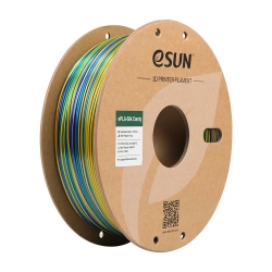 ESUN-ePLA-Silk Candy filament, 1.75mm, Gold Blue Green, 1kg/roll 