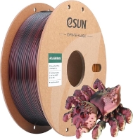 ESUN - ePLA-Silk Mystic filament, 1.75mm, Black Red Gold, 1kg/roll 