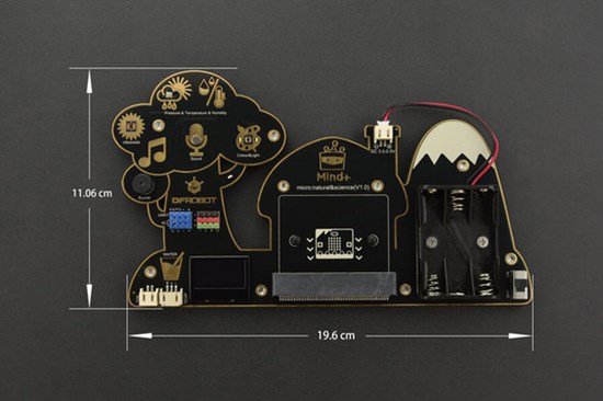 Environment Science Board for micro: bit (V1.0) - MBT0013