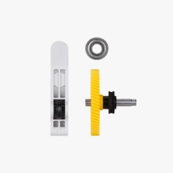Bambu Lab Hardened Steel Extruder Gear Assembly - A1 Series - BAM-FAE008-N