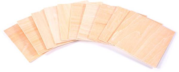 MDF Wood Sheet (10 Pieces)
