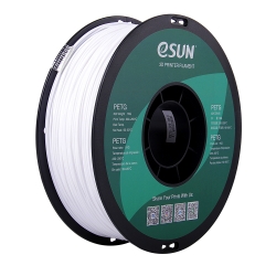 ESUN - PETG filament, 1.75mm, Solid White, 1kg/roll - eSUN-PETG175SW1