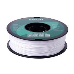 PETG filament, 1.75mm, Solid White, 1kg/roll 