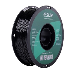 ESUN - PETG filament, 1.75mm, Solid Black, 1kg/roll - eSUN-PETG175SB1