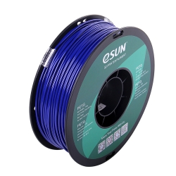 ESUN - PETG filament, 2.85mm (3.0mm Compatible), Solid Blue, 1kg/spool, alternate view