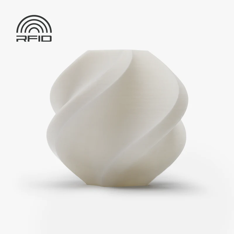 Bambu Lab - PLA Basic Jade White with Bambu Reusable Spool - 1KG