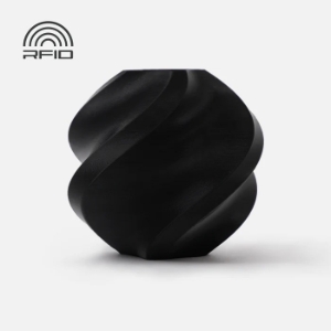 Bambu Lab - PLA Basic Black with Bambu Reusable Spool - 1KG