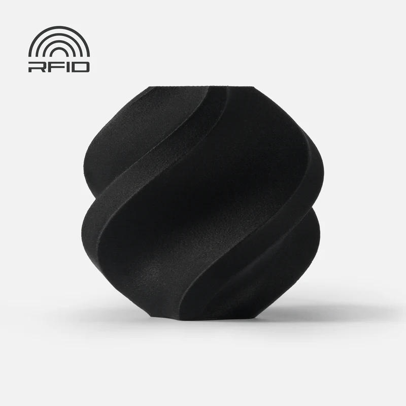 Bambu Lab - PLA-CF - Black with Bambu Reusable Spool - 1KG 3D Printing,Filament,PLA-CF,Carbon Fibre,Bambu Lab,Engineering