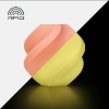 Bambu Lab - PLA Glow Orange with Bambu Reusable Spool - 1KG
