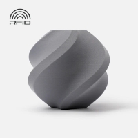 Bambu Lab - PLA Matte Ash Gray with Bambu Reusable Spool - 1KG 3D Printing,PLA Filament,Ash Grey,Reusable Spool,Bambu Lab,Eco-Friendly