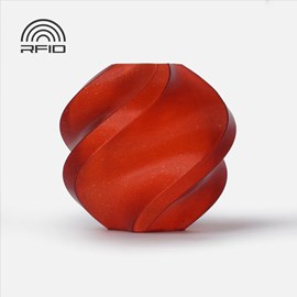 PLA Sparkle (with Spool) - Crimson Red  