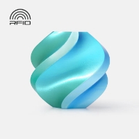 Bambu Lab - PLA Silk Dual Colour - Blue Hawaii (Blue-Green) - 1KG