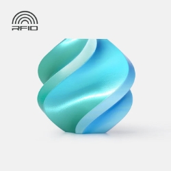 Bambu Lab - PLA Silk Dual Colour - Blue Hawaii (Blue-Green) - 1KG