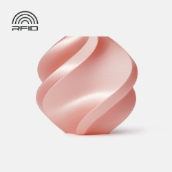 Bambu Lab - PLA Silk Pink with Bambu Reusable Spool - 1KG 3D Printing,PLA Filament,Artistic Projects,High Gloss,Bambu Lab,Filament Spool