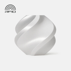 Bambu Lab - PLA Silk White with Bambu Reusable Spool - 1KG