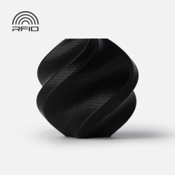Bambu Lab - PLA Sparkle - Onyx Black with Bambu Reusable Spool - 1KG