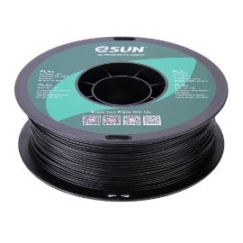 ESUN - PLA+ filament, 1.75mm, Black, 1kg/spool 3D Printing,PLA+ Filament,FDM Filament,ESUN,1.75mm Filament,Black Filament